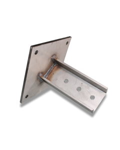 U-profile with base plate SST